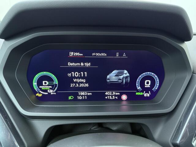 Audi Q4 e-tron 45 S Edition 82 kWh | 286 PK | SoH 100% | Adaptive cruise control | 21"LM velgen | Keyless | S line | Stoelverwarming |