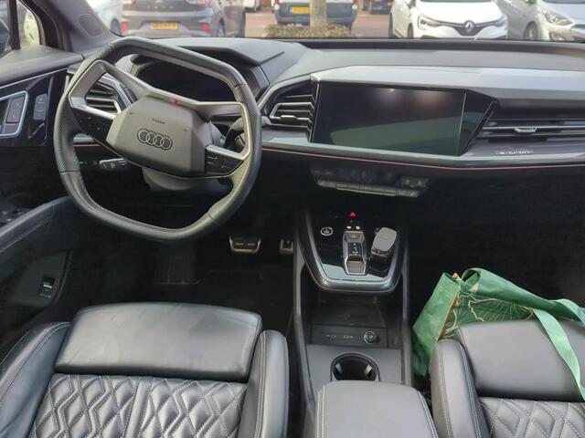 Audi Q4 e-tron 50 quattro Launch edition S Competition 77 kWh / Dinamica Leder / Stoelverwarming / 21 Inch / Elect. Achterklep