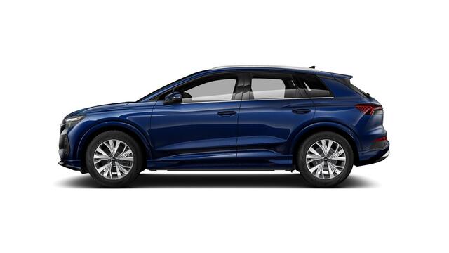 Audi Q4 e-tron 40 Advanced edition 77 kWh Comfortpakket - MMI navigatie pro - Assistentiepakket advanced - Veiligheidspakket plus - Warmtepomp - Stoelverwarming - elektrische achterklep - Privacy glas -