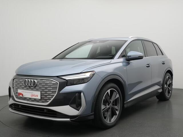 Audi Q4 e-tron 40 S-LINE 82 kWh (150kW/204pk) ** LED, NAVI+, WARMTEPOMP, ADAPT. CRUISE, 20-inch LMV ** 1e EIG - 31K onder NP - UNFALLFREI ** ** INFORMEER OOK NAAR ONZE AANTREKKELIJKE FINANCIAL-LEASE TARIEVEN **