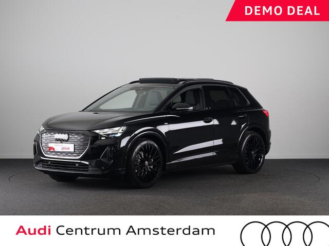 Audi Q4 e-tron 45 quattro S Edition Competition 82 kWh Panoramadak | 360 Camera | Adaptieve cruise control | Sfeerverlichting |