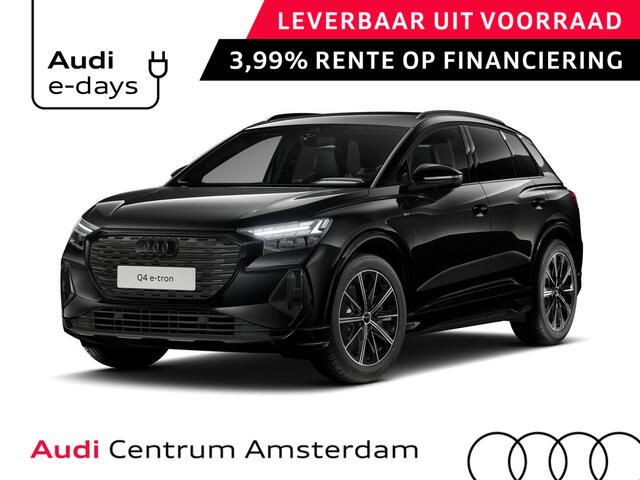 Audi Q4 e-tron 45 S edition Competition 82 kWh 286 pk | Assistentiepakket plus | Comfortpakket | Lichtpakket plus ambient light | Optiekpakket zwart plus |