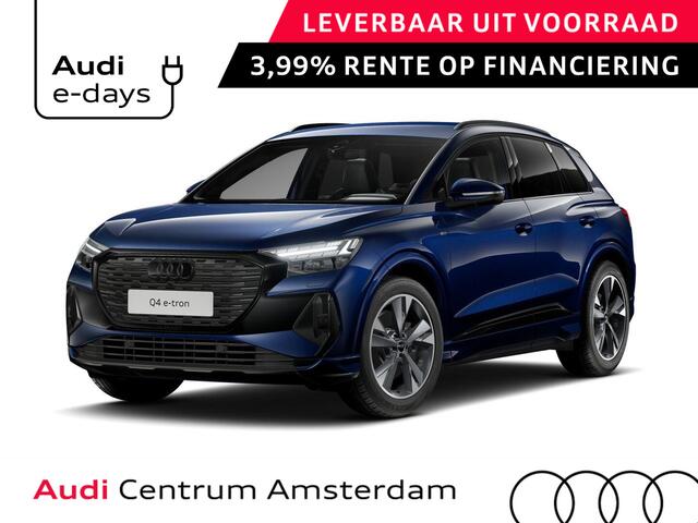 Audi Q4 e-tron 45 S edition Competition 82 kWh 286 pk | Assistentiepakket plus | Comfortpakket | Lichtpakket plus ambient light | Trekhaak |