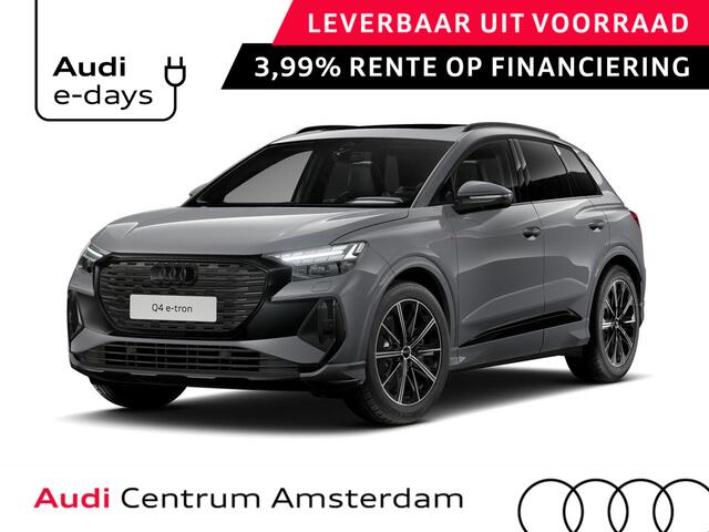 Audi Q4 e-tron 45 S edition Competition 82 kWh 286 pk | Assistentiepakket plus | Comfortpakket | Glazen panoramadak | Lichtpakket plus ambient light |
