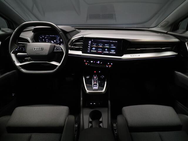 Audi Q4 e-tron 40 Launch edition Advanced Plus 77 kWh [TREKHAAK ELEKTRISCH UITKLAPBAAR, APPLE CARPLAY, ANDROID, SONOS AUDIO, STOELVERWARMING, ADAPTIVE CRUISE, CAMERA, CLIMATE, NIEUWSTAAT]