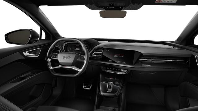 Audi Q4 e-tron 40 Advanced edition 77 kWh Panoramadak - Comfortpakket - MMI navigatie plus - Assistentiepakket plus - Sportonderstel - Sportstoelen - Privacy glas - Vierspaaks lederen sportstuurwiel - Lichtpakket -