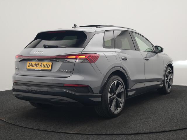 Audi Q4 e-tron 45 Quattro Edition 77 kWh 265pk Dealer O.H. | Panodak | Sonos Audio | Sfeerverlichting | Lederen Sportstoelen Verwarmd | Apple Carplay | Navigatie | DAB | 20"L.M |