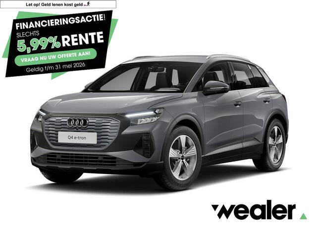 Audi Q4 e-tron 40 Edition 77 kWh | 204 PK | SoH 94% | Trekhaak | Climate control | Sonos audio systeem |