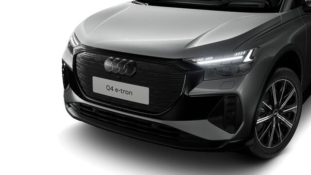 Audi Q4 e-tron 45 Advanced edition 82 kWh | 286 PK | SoH 100% | Trekhaak | Matrix LED koplampen | Head-up display | Adaptive cruise control | Dodehoek detectie| Sonos audiosysteem |