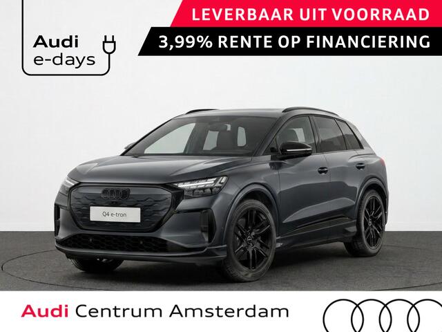 Audi Q4 e-tron 45 S edition competition 82KWh 340 pk | Techniekpakket Pro | elektrische stoelen | Glazen panoramadak | head-up display |