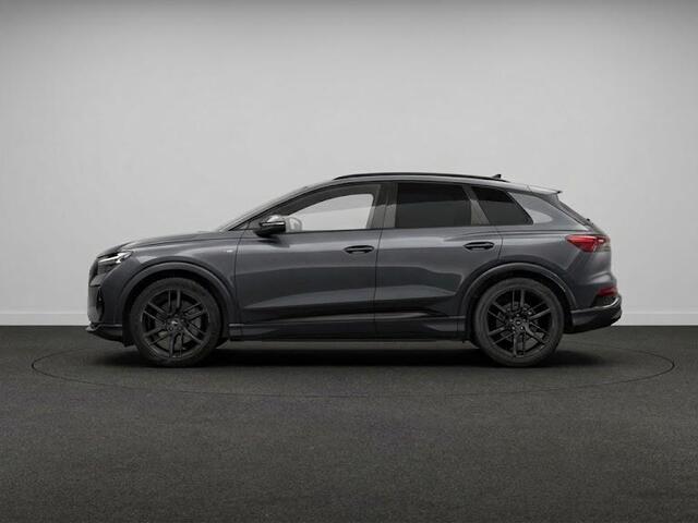 Audi Q4 e-tron 45 S edition competition 82KWh 340 pk | Techniekpakket Pro | elektrische stoelen | Glazen panoramadak | head-up display |