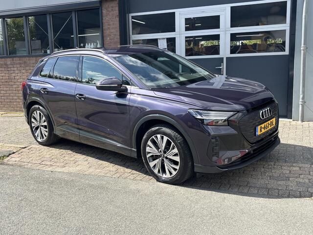 Audi Q4 e-tron 45 quattro Advanced edition 77 kWh SOH 90%| Warmtepomp| Camera + PDC| Leder| Trekhaak| Matrix led| Stoelverw.