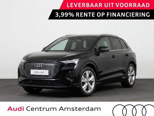 Audi Q4 e-tron Advanced edition 63 kWh 204 pk | Glazen panoramadak | Trekhaak | Techniekpakket plus | Lichtpakket plus |