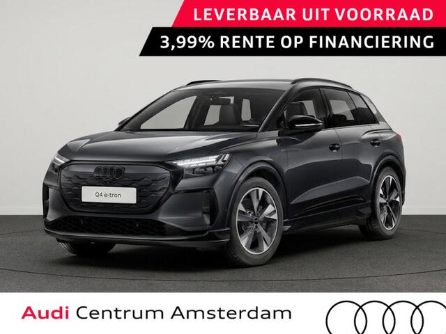 Audi Q4 e-tron S edition 82 kWh 286 pk | Techniekpakket plus | Winterpakket | Trekhaak | Optiekpakket zwart-glanzend |