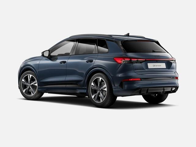 Audi Q4 e-tron S edition performance 286 PK · Trekhaak elek. wegklapbaar · Tech plus · Lendensteunen
