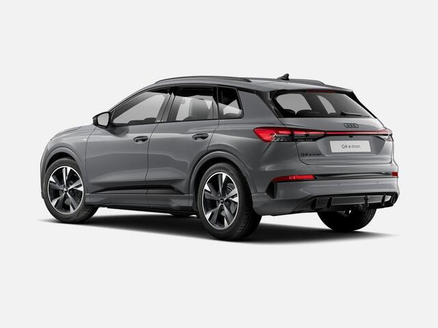 Audi Q4 e-tron S edition 204 PK · Trekhaak elek. wegklapbaar · Lendensteunen · Opberg- en bagageruimtepakket