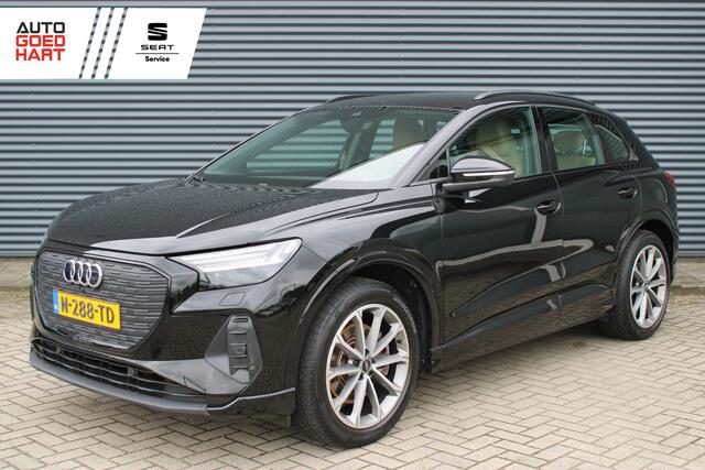 Audi Q4 e-tron 40 Advanced Warmtepomp Sport-Leer Camera Optic-Black 20 inch LMV