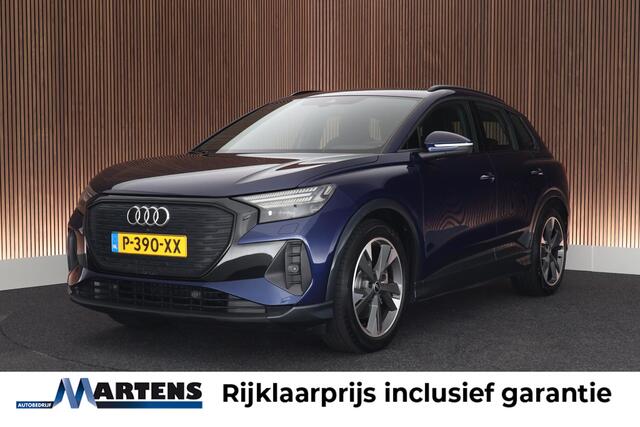 Audi Q4 e-tron 45 265pk quattro Advanced edition 77 kWh Matrix LED Leder Keyless Sonos Stoelverwarming Navigatie
