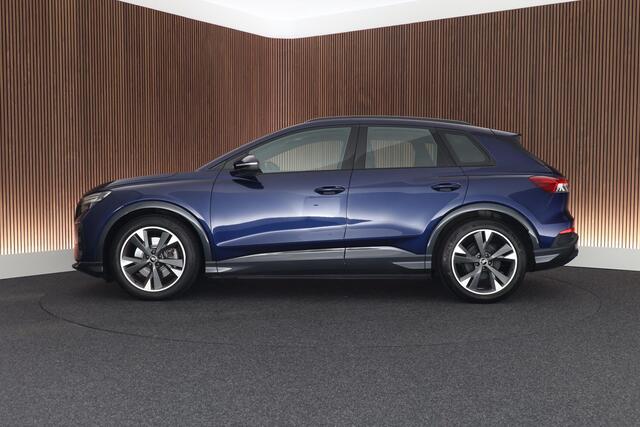 Audi Q4 e-tron 45 265pk quattro Advanced edition 77 kWh Matrix LED Leder Keyless Sonos Stoelverwarming Navigatie