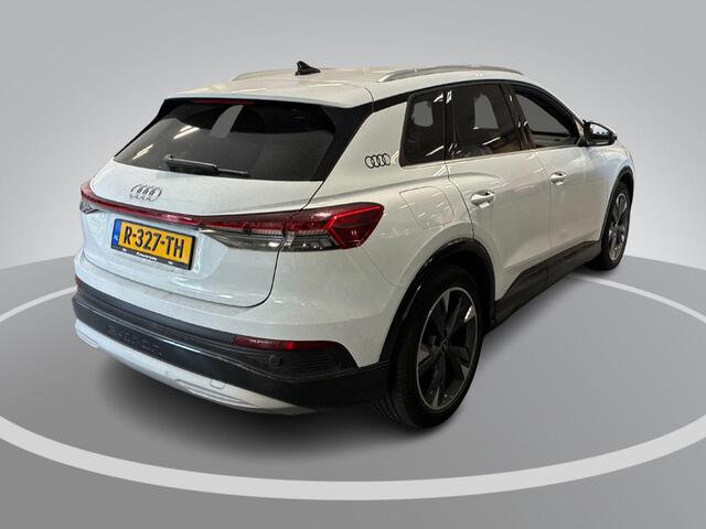 Audi Q4 e-tron 40 204pk Launch edition Advanced Plus 77 kWh · SOH 95,9% · Camera · Apple/Android Car Play · Navigatie · Stoelverwarming · Warmtepomp · 20'' Inch ·