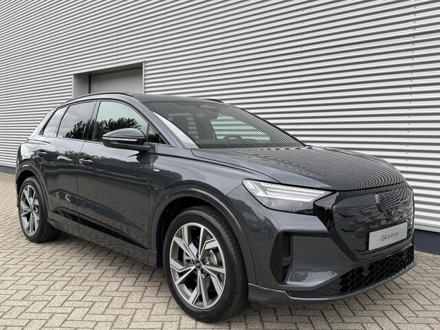 Audi Q4 e-tron S edition e-tron 45 82 kWh 210 kW / 286 PK SUV Ele | Performance | NIEUW MODEL | Matrix-Verlichting | Comfort Sleutel | Sportstoelen | Navigatie |