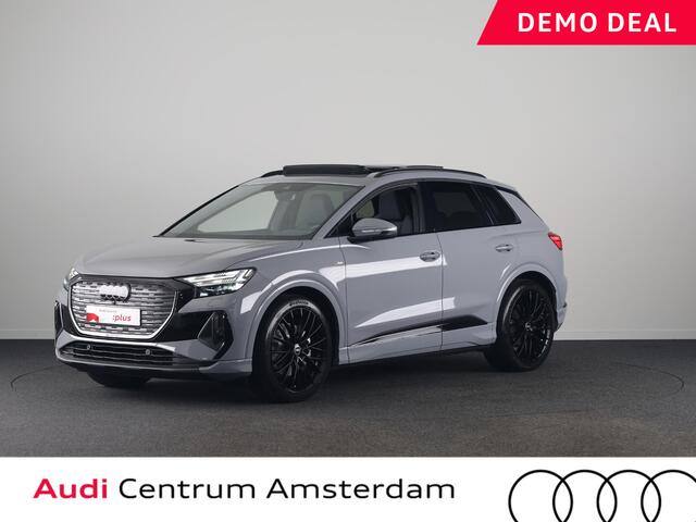 Audi Q4 e-tron 45 quattro S Edition Competition 82 kWh 286pk | Glazen panoramadak | Optiekpakket zwart plus | Assistentiepakket plus | Q4 E-Tron Stylingpakket