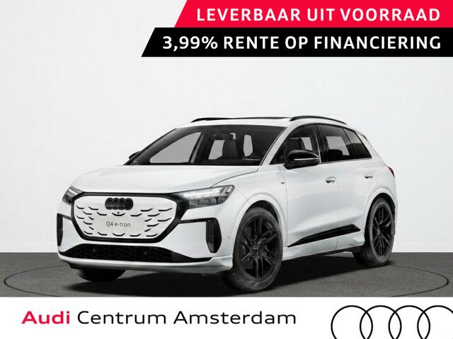 Audi Q4 e-tron S edition e-tron 82 kWh 286 pk | Techniekpakket plus | Optiekpakket zwart-glanzend | Glazen panoramadak | Trekhaak |