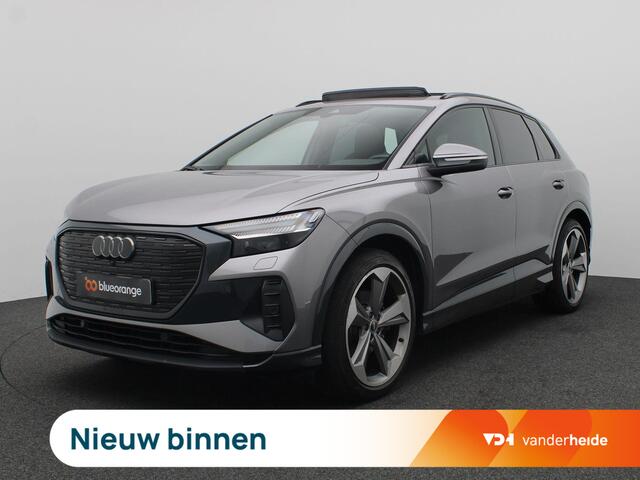 Audi Q4 e-tron 35 Launch edition Advanced Plus 55 kWh 170PK Aut. SOH 93%, Panoramadak, Trekhaak, Warmtepomp, 20" LM Velgen, Navi, Achteruitrijcamera, Elektr. Achterklep