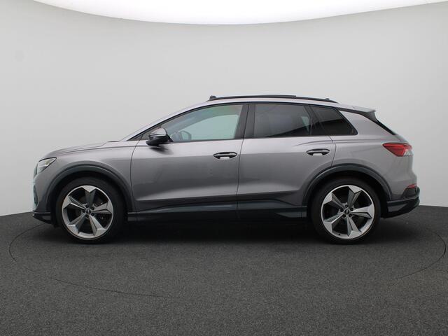 Audi Q4 e-tron 35 Launch edition Advanced Plus 55 kWh 170PK Aut. SOH 93%, Panoramadak, Trekhaak, Warmtepomp, 20" LM Velgen, Navi, Achteruitrijcamera, Elektr. Achterklep