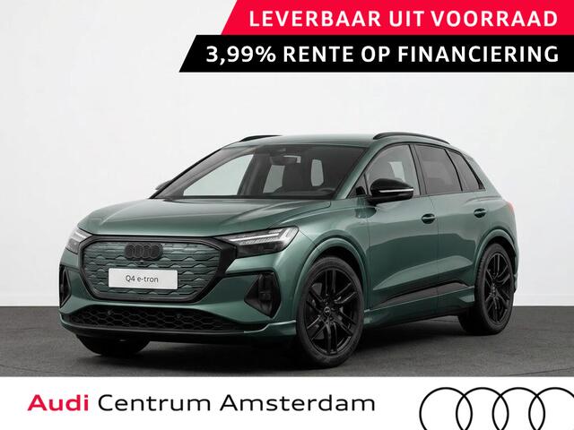 Audi Q4 e-tron S edition 82 kWh 286 pk | MMI navigatie pro | MMI bijrijdersdisplay | Techniekpakket plus | Optiekpakket zwart-glanzend |