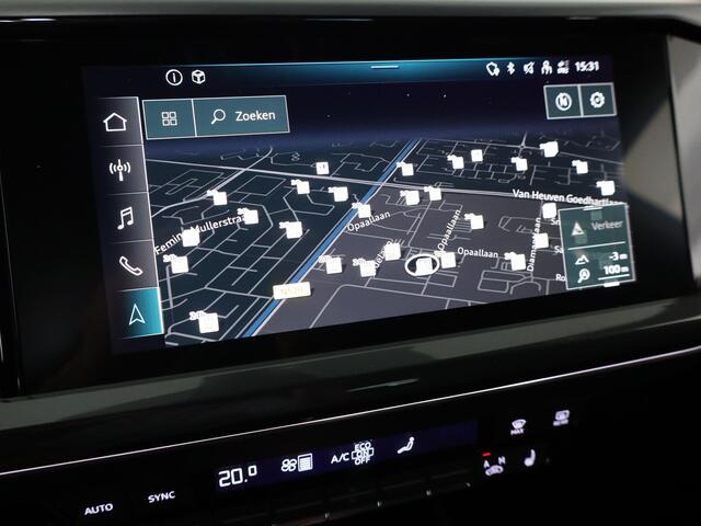 Audi Q4 e-tron 50 quattro Launch edition S Competition 77 kWh 299 pk | Navigatie | Warmtepomp | Trekhaak (wegklapbaar) | Parkeersensoren | Achteruitrijcamera | Elektr. voorstoelen | S-Line |