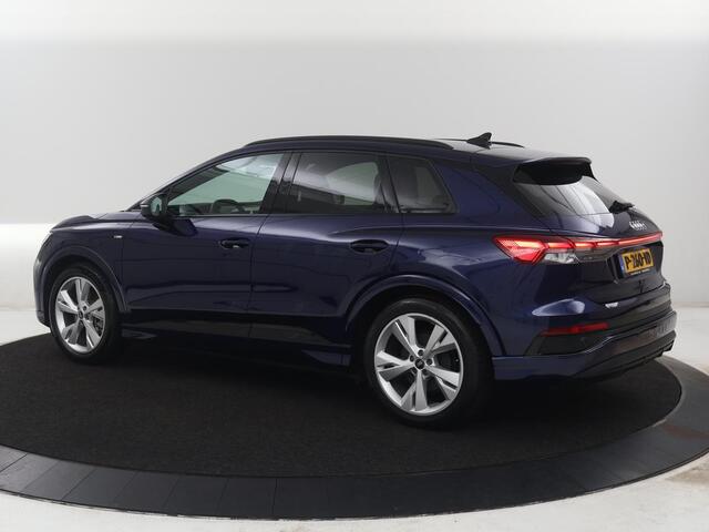 Audi Q4 e-tron 40 Launch edition S Competition 77 kWh | SOH 92,1% | Half leder | Stoelverwarming | Carplay | Adaptive cruise | Climate control | Camera | Park assist | Trekhaak