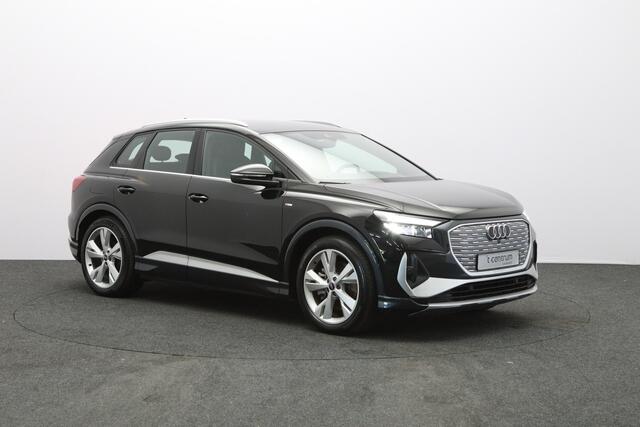 Audi Q4 e-tron 40 204 PK S-Line Edition 77 kWh, SOH 98%, Sportstoelen, Adap. Cruise Control, Climate Control, Camera