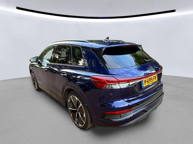 Audi Q4 e-tron 40 S-Line 77 kWh / AUTOMAAT/ WARMTEPOMP/ DIGITAL DASH/ ALCANTARA&LEDER/ CLIMATE/ STOELVERWARMING/ CRUISE/ NAVI