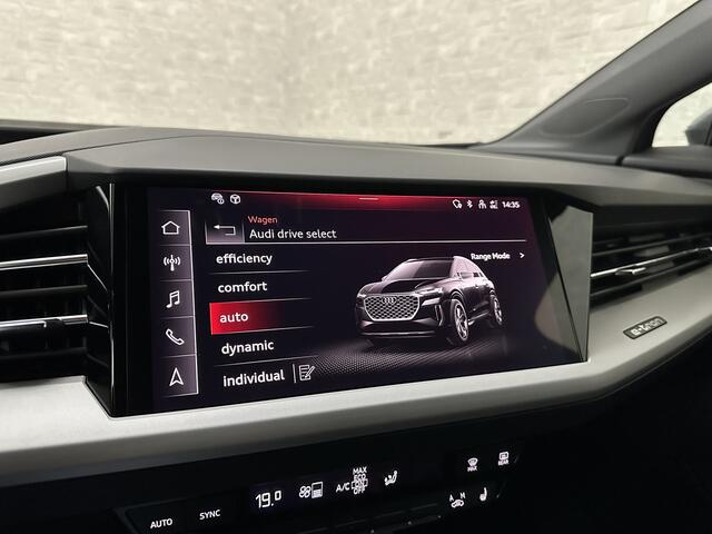 Audi Q4 e-tron 40 204PK 77 kWh | #RS-Leder | Uniek-Interieur | ACC | Sportstoelen | Getint Glas | MMI+ | Dynamic-Pakket | Stoelverwarming | Zwarte Hemelbekleding | LED | Lane Assist |