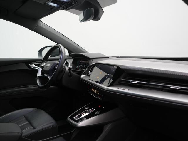 Audi Q4 e-tron 40 Advanced edition 77 kWh 204pk Dealer O.H. | Panodak | Adaptive Cruise | Camera | Apple Carplay | Navigatie | DAB | Virtual Cockpit | 19"L.M | Draadloze Telefoonlader |
