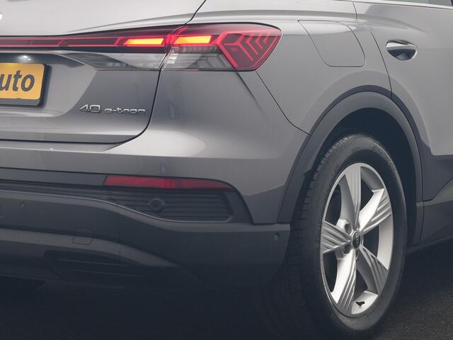 Audi Q4 e-tron 40 Advanced edition 77 kWh 204pk Dealer O.H. | Panodak | Adaptive Cruise | Camera | Apple Carplay | Navigatie | DAB | Virtual Cockpit | 19"L.M | Draadloze Telefoonlader |