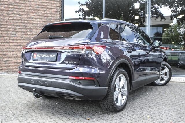Audi Q4 e-tron 45 e-tron | SOH 100% | Trekhaak | Leder | Sportstoelen | Head-up display