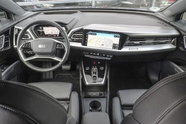 Audi Q4 e-tron 45 e-tron | SOH 100% | Trekhaak | Leder | Sportstoelen | Head-up display