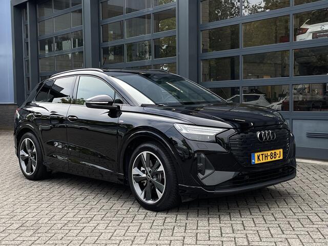Audi Q4 e-tron 45 quattro S-Line Edition 82 kWh | SOH 100% | Trekhaak | Panoramadak | Warmtepomp
