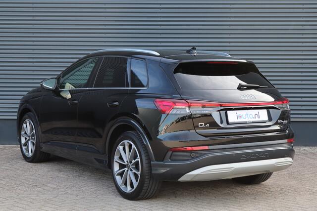 Audi Q4 e-tron 50 quattro 77 kWh Matrix LED/Leder/Keyless/Camera/ACC/DCC/20"/Trekhaak wegkl.
