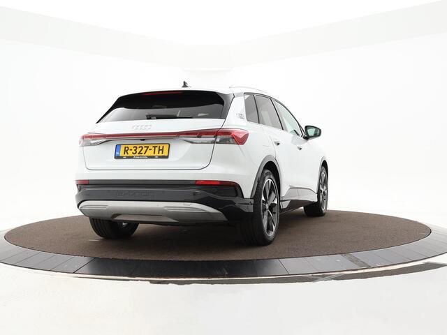 Audi Q4 e-tron 40 204pk Launch edition Advanced Plus 77 kWh · SOH 95,9% · Camera · Apple/Android Car Play · Navigatie · Stoelverwarming · Warmtepomp · 20'' Inch ·