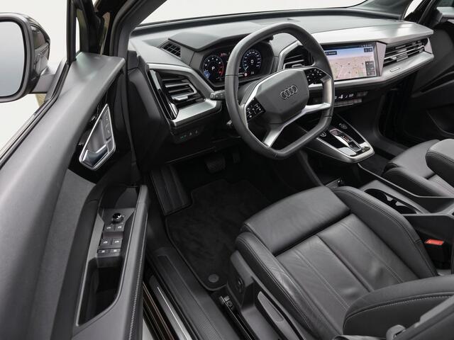 Audi Q4 e-tron 40 Launch edition Advanced 77 kWh 204PK | Clima | Leder | Zwart optiek | Navigatie |