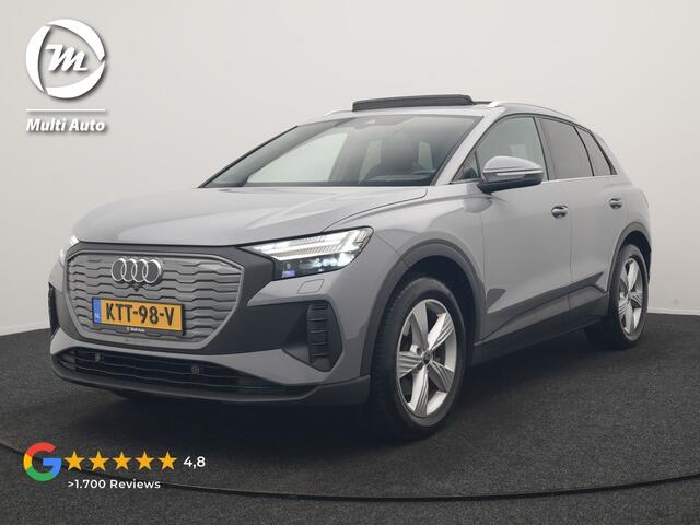 Audi Q4 e-tron 35 Advanced edition 55 kWh 170pk Dealer O.H. | SOH 91.9% | Panodak | Adaptive Cruise | Camera | Sonos Audio | Matrix LED | Sportstoelen Verwarmd | Apple Carplay | Sfeerverlichting | DAB | Virtual | 19"L.M |
