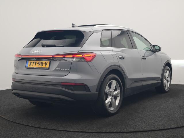 Audi Q4 e-tron 35 Advanced edition 55 kWh 170pk Dealer O.H. | SOH 91.9% | Panodak | Adaptive Cruise | Camera | Sonos Audio | Matrix LED | Sportstoelen Verwarmd | Apple Carplay | Sfeerverlichting | DAB | Virtual | 19"L.M |