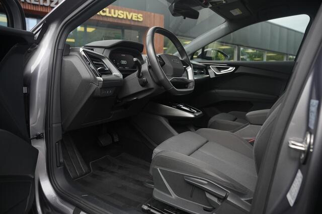 Audi Q4 e-tron 35 Launch edition Advanced 55 kWh Verkeersbord detectie Koplampreiniging Trekhaak uitklapbaar DAB Parkeersensoren voor en achter 20"L.M.