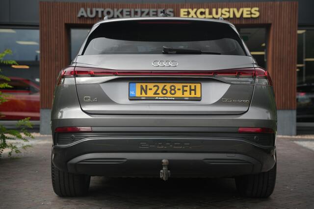 Audi Q4 e-tron 35 Launch edition Advanced 55 kWh Verkeersbord detectie Koplampreiniging Trekhaak uitklapbaar DAB Parkeersensoren voor en achter 20"L.M.
