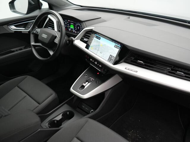 Audi Q4 e-tron 45 Quattro Edition 77 kWh 265pk Dealer O.H. | Panoramadak | Sonos Audio | Navigatie Ful Map | Virtual Cockpit | DAB | 19"L.M |