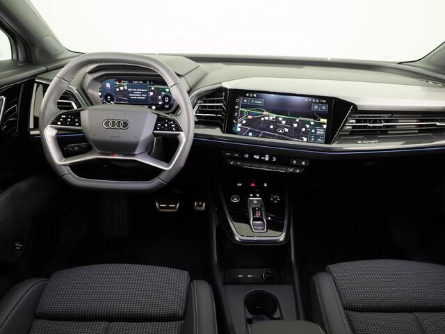 Audi Q4 e-tron 45 S edition Competition e-tron 82 kWh 286 pk | Assistentiepakket plus | Comfortpakket | Ambient lichtpakket | Optiekpakket zwart plus | 20 inch Lichtmetalen velgen