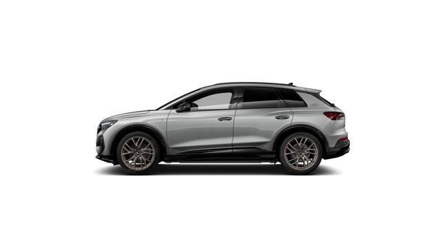 Audi Q4 e-tron 45 quattro S edition 77 kWh | 265 PK | SoH 91% | Matrix LED koplampen | Achteruitrijcamera | Adaptive cruise control | Stoelverwarming | S line |